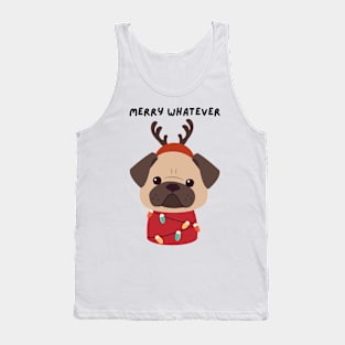 Merry Whatever - ugly christmas sweater Tank Top